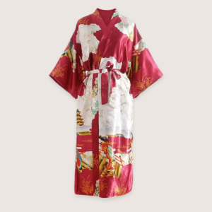 Kimono long soie Akane