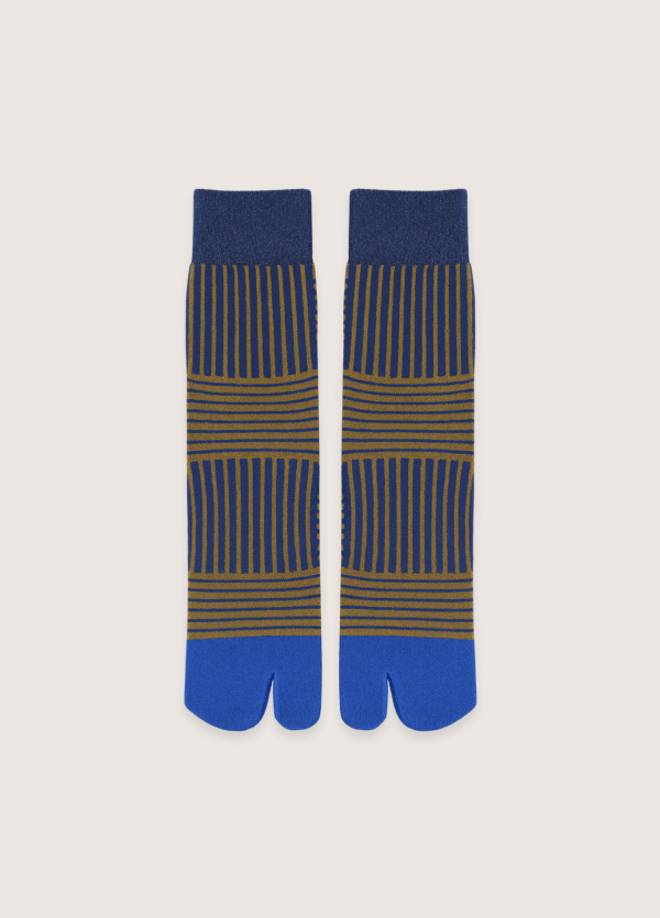 chaussettes Tabi bleues japonaises