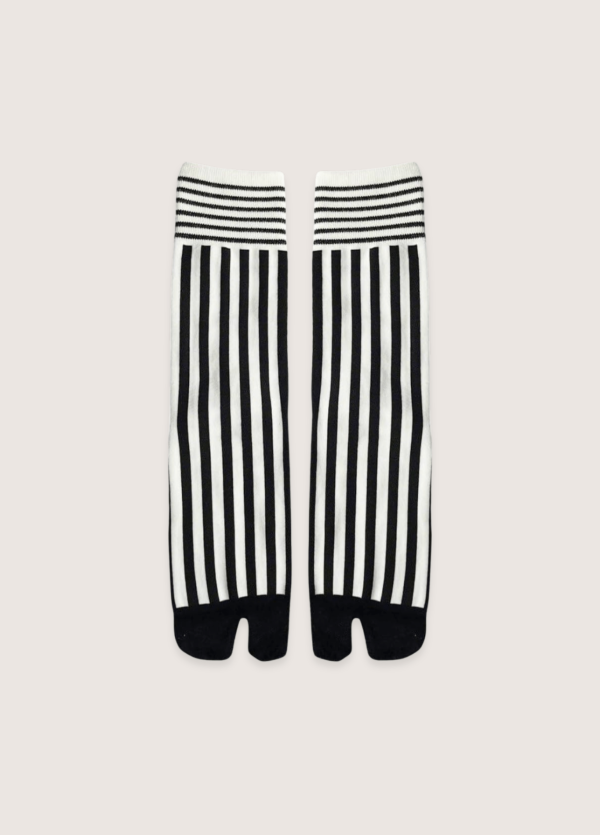 Chaussettes Tabi noires élégantes