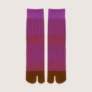 chaussettes tabi roses japonaises