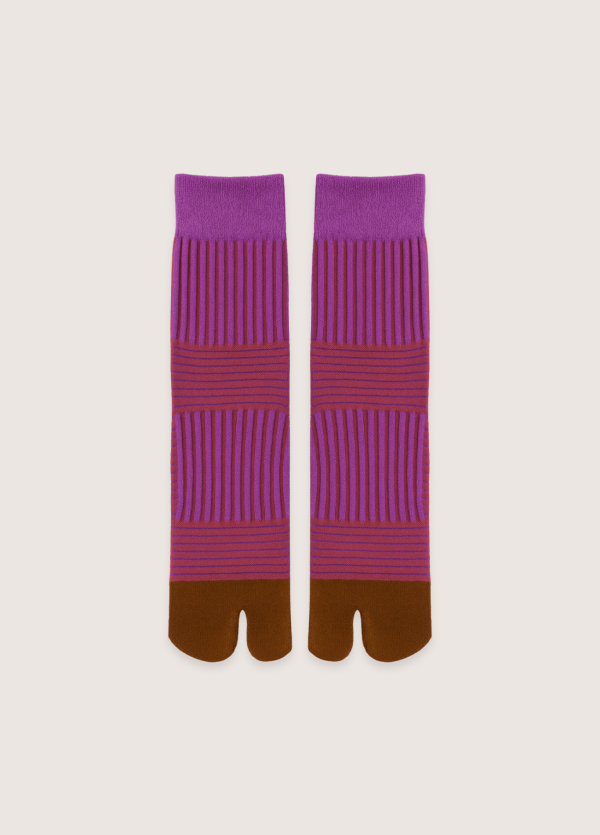 chaussettes tabi roses japonaises