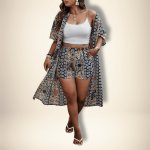 ensemble kimono short