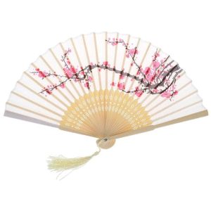 éventail japonais fleur sacrée