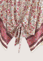 habillage floral persan