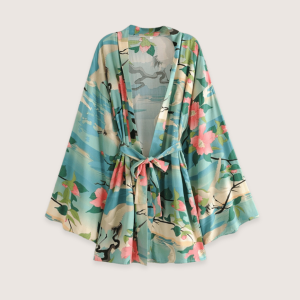kimono court floral