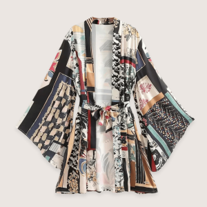 kimono court élégant