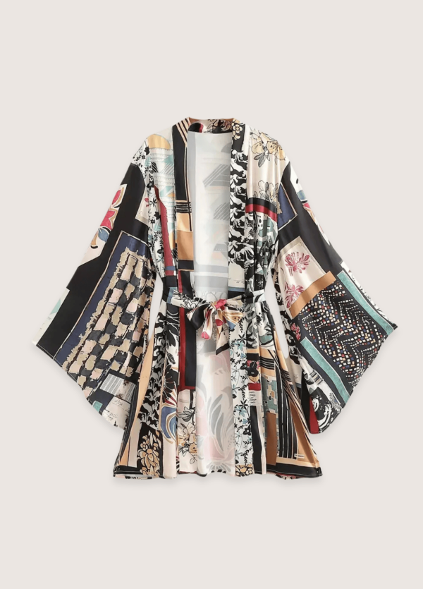 kimono court élégant