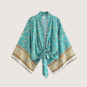 Kimono court turquoise