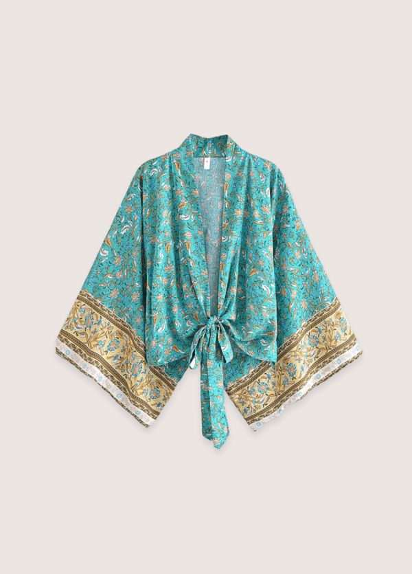 Kimono court turquoise