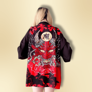 kimono enfant rouge