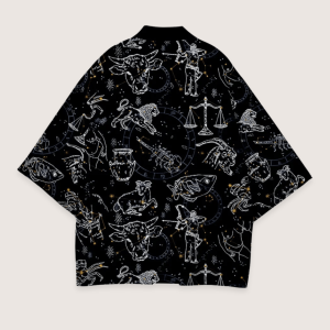 Kimono japonais Seiza avec constellations