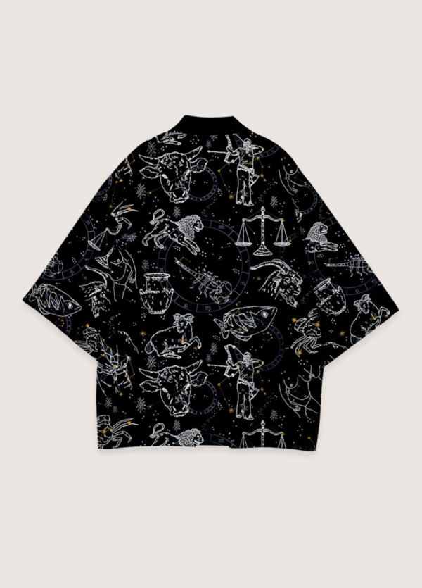 Kimono japonais Seiza avec constellations