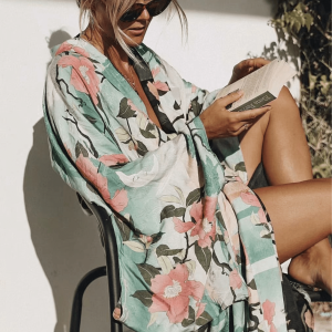 kimono long femme