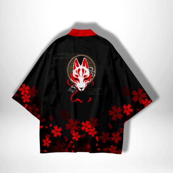 kimono rouge enfant