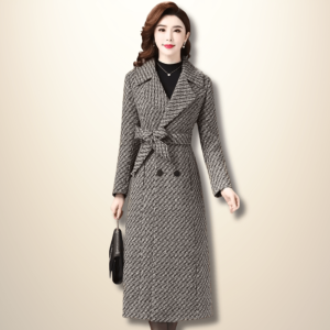 Manteau Kimono Laine Anglais