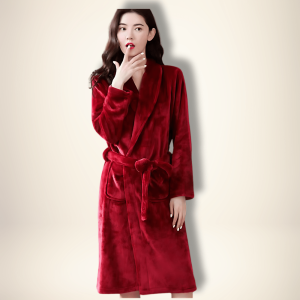 peignoir kimono chaud