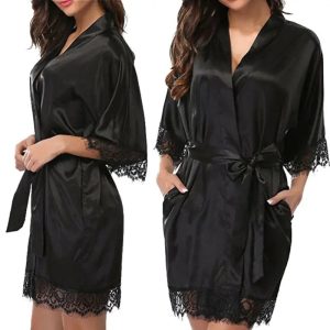 peignoir kimono femme dentelles