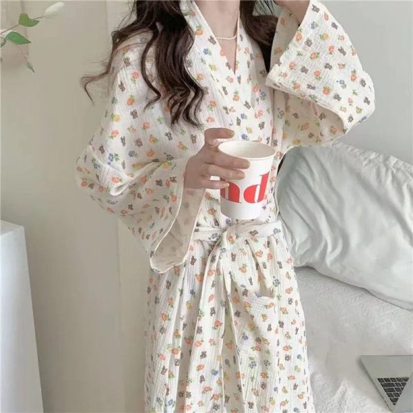peignoir kimono confort