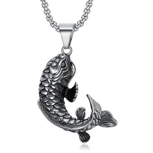 pendentif poisson majestueux