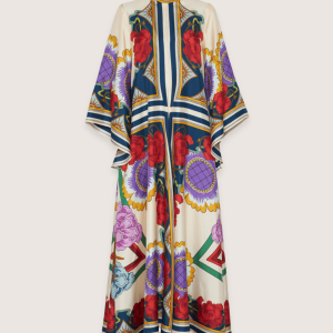 robe kimono réversible baroque