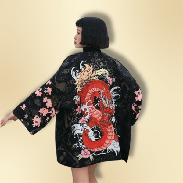 Veste kimono enfant RedDragon