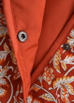 veste matelassée fleurie