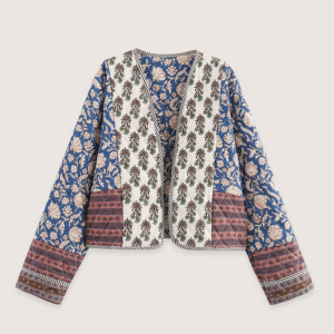 Veste kimono matelassée élégante