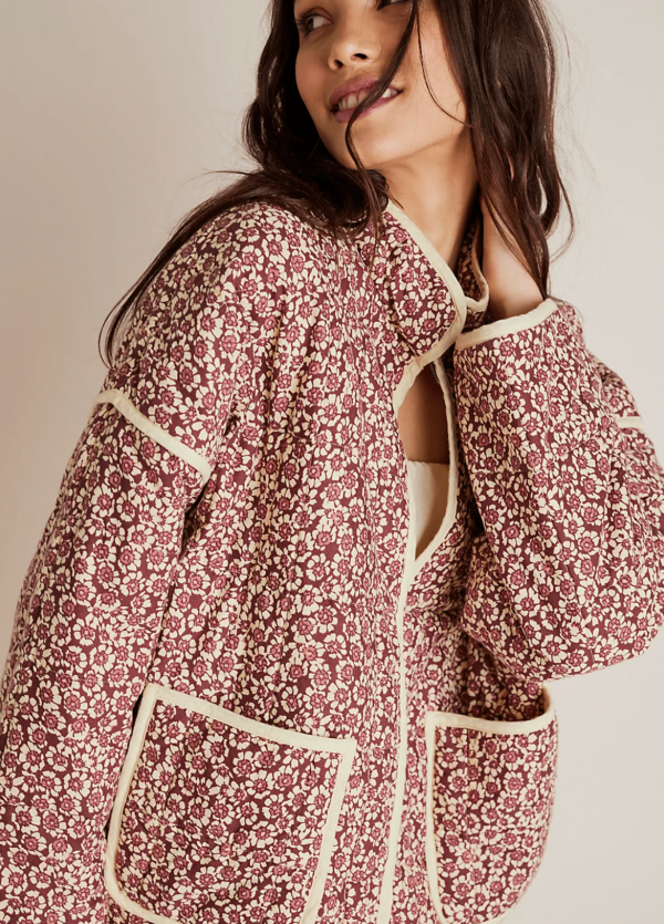 veste kimono rose Hana
