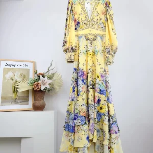 Robe Kimono en Soie – Collection Printemps Été 2026